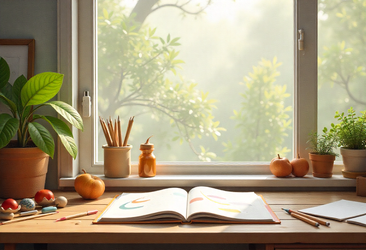 Zero waste crafting setup